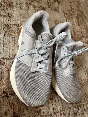 New Balance Kids White and Light Gray Fresh Foam 440 Sneaker